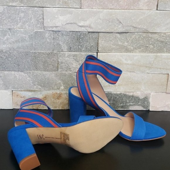 INC Women's Kiernan Stretch Ankle Sandals - Picture 5 of 6